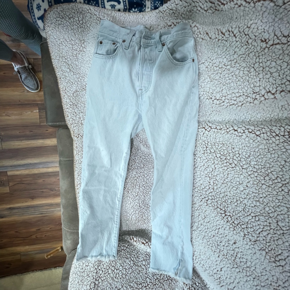Levi’s cropped 501 size 24/26